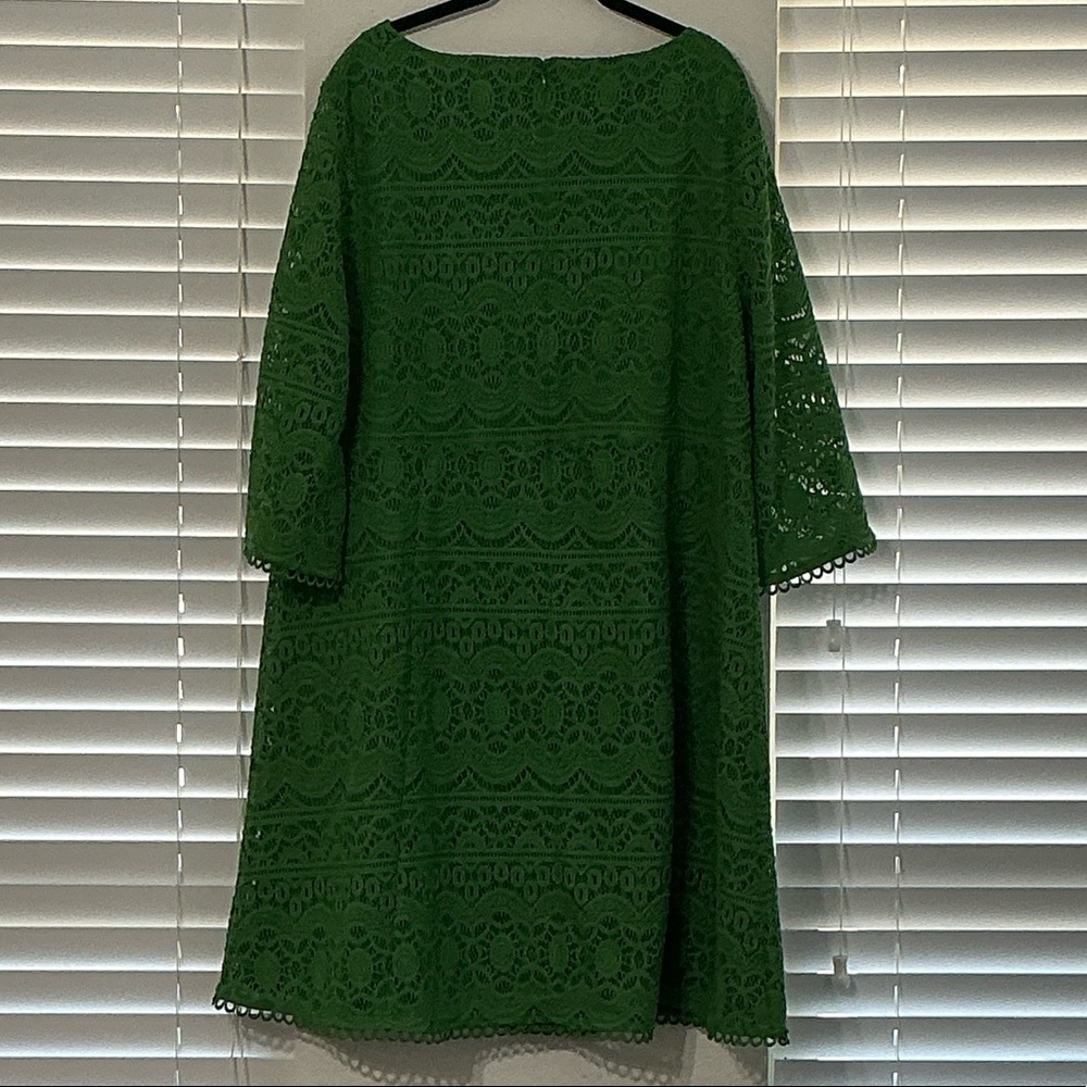 Chico's Vibrant Green Lace Dress - Picture 5 of 11